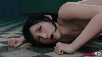 Tifa Lockhart in Public Toilet 1080p