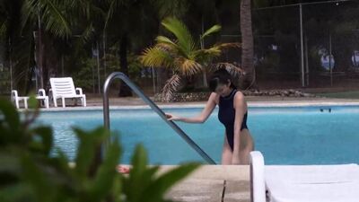 杉原杏璃 Anri Sugihara 競泳水着 Swimsuit [japanese][big tits][kawaii]