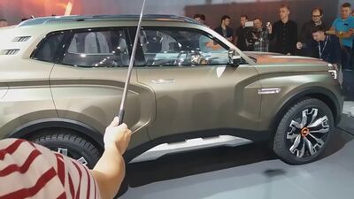 ММАС (Московский международный автосалон) 2018. Мировая премьера Lada 4x4 Vision Concept.mp4