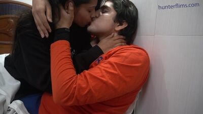 Hunter Asia - Kissing ,romantic Sex after watching porn