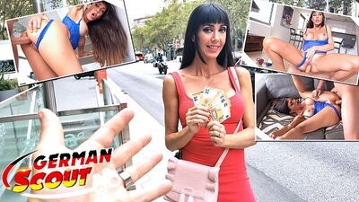 GERMAN SCOUT - FIT BIG TITS SPANISH LATINA MILF SOFIA I ROUGH FUCK AT PICKUP CASTING