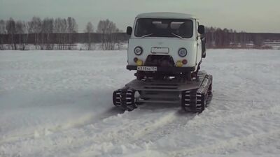Буханка на гусеницах