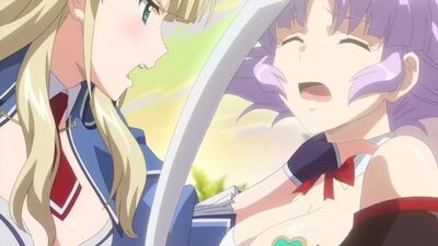 Queen's Blade: Grimoire OVA / Клинок королевы: Гримуар ОВА - 1 серия | Kari, Mikrobelka & Lali [AniLibria.Tv]