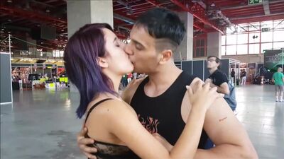 Sheri Talaini in Romantic Kissing