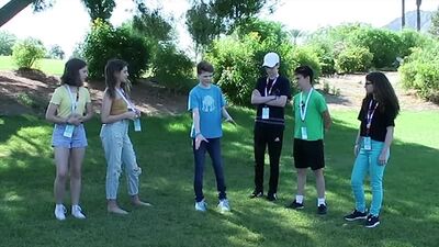 Getting Dance Lessons from Merrick Hanna