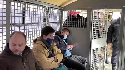 Владимира Кара-Мурзу вывели из нашего автозака с формулировкой он нужен для другого. - Травить на Лубянку повезли