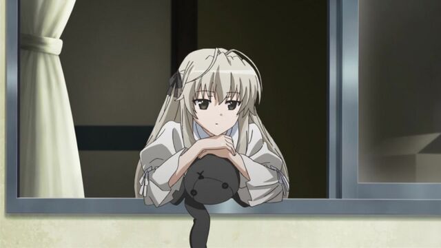 [2 серия] [Eladiel] Yosuga no Sora / Связанные небом / Одиночество на двоих