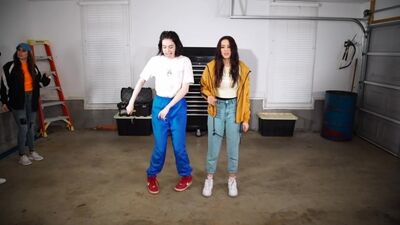 Шикарная пародия от сестер Cimorelli песни Bruno Mars - Finesse [Feat. Cardi B] (Parody)