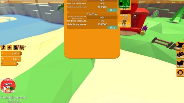 [Robzi] НОВЫЙ СИМУЛЯТОР МОЗГА! ВСЕ СЕКРЕТНЫЕ АДМИН КОДЫ ROBLOX Thinking Simulator
