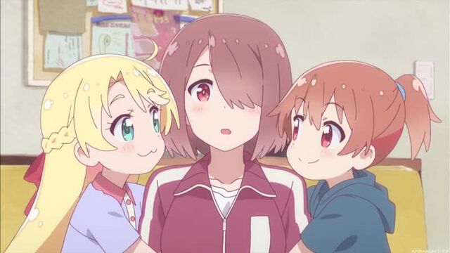 Ангел спустился ко мне! / Watashi ni Tenshi ga Maiorita! - 10 серия | Oni [AniMaunt.TV]