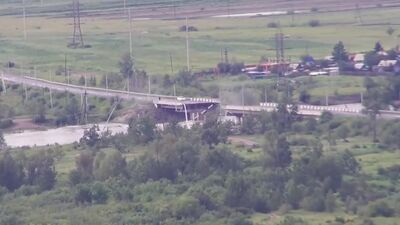 Каштакский мост рухнул