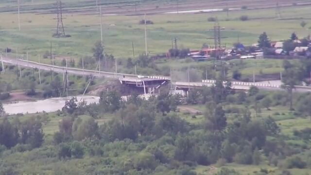 Каштакский мост рухнул