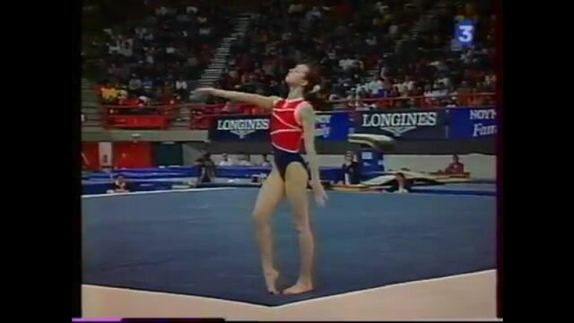 ЧЕ 2002. Отдельные виды. Верона ван де Лер - вольные упражнения