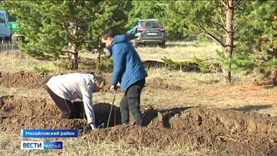 Вблизи райцентра Михайловское высадился зелёный десант