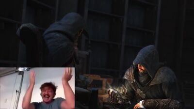 Pedro Pascal is crying over the ending of Assassin's Creed Revelations