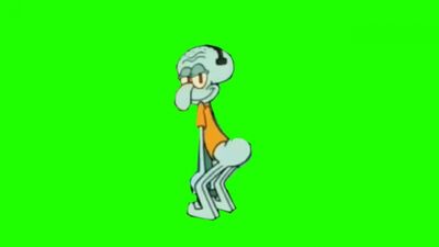 [GreenScreen] [Животные] squidward twerking
