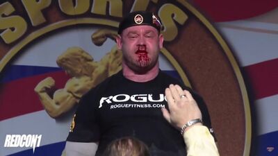 Mikhail Shivlyakov - 426kg deadlift at 2018 Arnold Strongman Classic(1)