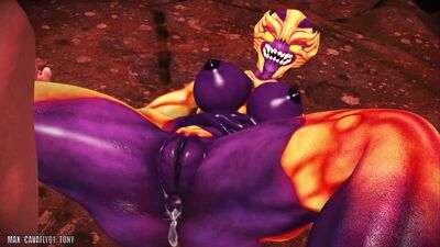 3d Yiff by Cavafly01 Straight Furry Porn Sex E621 FYE Doom r34 rule34 femdom imp demon girl foot fetish