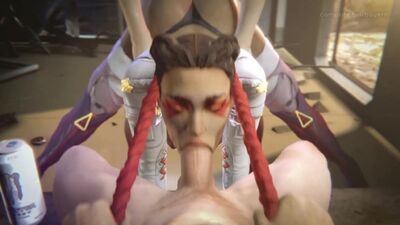 Loba - group sex; gangbang; oral sex; minet; blowjob; deepthroat; facefuck; doggystyle; 3D sex porno hentai; [Apex Legends]