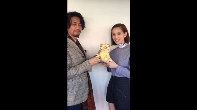 Kiko Mizuhara and Shotaro Mamiya