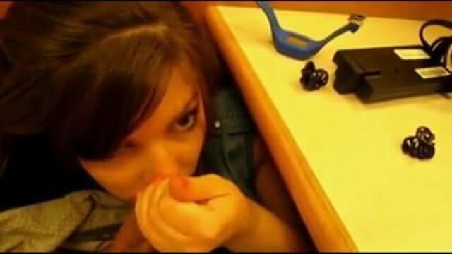 Library Blowjob