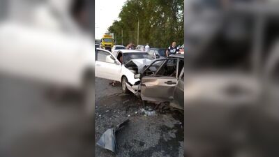 Авария на Садовой возле камеры 24.07.2018