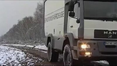Автодом на колесах Man