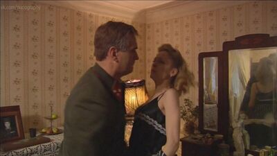 Екатерина Никитина голая в сериале "Московская сага" (2004, Дмитрий Барщевский) - Серия 2, 7, 10