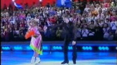 Александра Савельева и Алексей Ягудин Ледниковый период