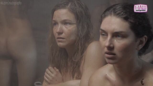 Александра Тюфтей и голые неизвестные в сериале "Ангелы войны" (2012, Татьяна Ходаковская) - Серия 3 (1080i)