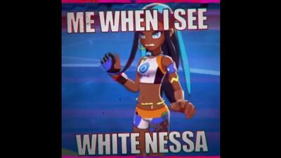 ↬ pokemon ; nessa x raihan