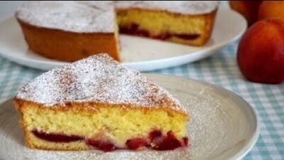 Пирог со Сливой .Вкусный и лёгкий в приготовлении.Tarte aux prunes 