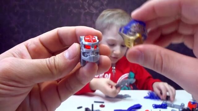 Аналог LEGO BIONICLE 70793 SKULL BASHER, Конструктор KSZ ЧЕРЕП-КРУШИТЕЛЬ