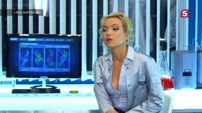 Анастасия Гулимова в сериале "След" (2007- ) - Серия 1915 - Голая? Секси, ножки
