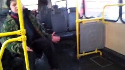 Бабка в автобусе. (Наталья морская пехота)