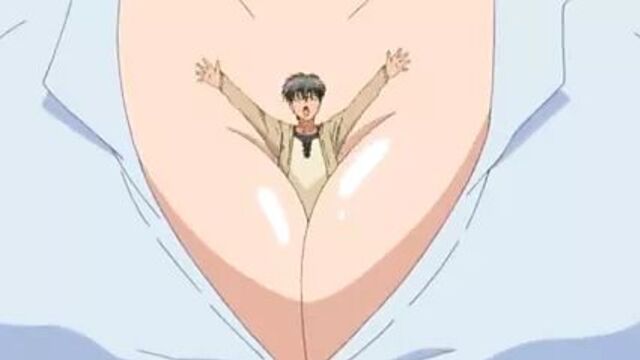 Oppai Life (минет Life) в хентай-аниме №1