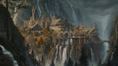 Властелин колец - Лотер Ривенделл / The Lord of the Rings - Lotr Rivendell