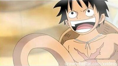 One Piece Hentai - Luffy heats up Nami