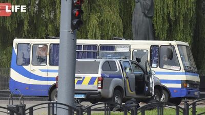 Захват заложников в автобусе в Луцке