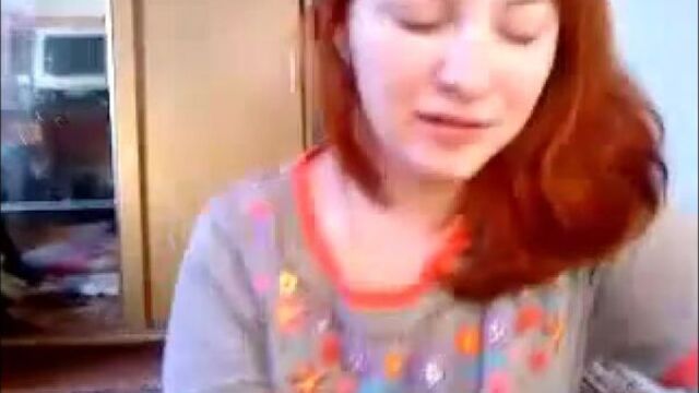Рыжая бестыжая, писю пососала) - любительское видео секс порно домашнее анал минет вписка пьяная бухая сосет молодая хуй мамку