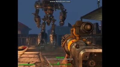 Либерти Прайм самый сильный робот в Фоллаут 4 Liberty Prime is the strongest robot in Fallout 4