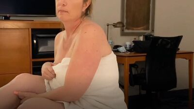 Danni Jones And Stepson Have Unexpected Alone Time At Hotel And Massage - OnlyFans: Danni2427