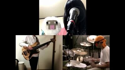 Kujira no Kora wa Sajou ni Utau ED (Hashitairo) Band cover