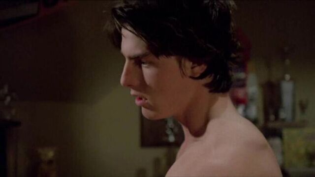 Tom Cruise naked frontal in All The Right Moves