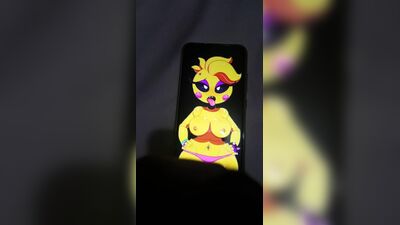 Трибьют спермы для игрушечной Chica Toy Chica