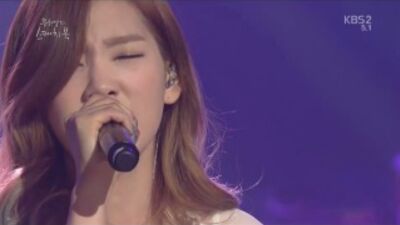 [PERF] SNSD Taeyeon & Tiffany - Lost in Love (YHY's Sketchbook / 130118 )