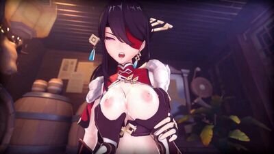 ВидеBeidou ~ Бэй Доу - Rule34 \ Porn Genshin Impact [18+]озаписи Kangae! - hentai ecchi