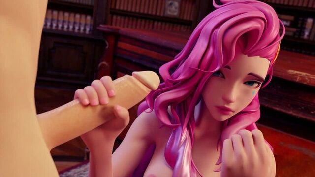 Nude Seraphine Blowjob - 3D Porn / 3Dポルノ