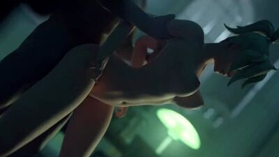 Mercy Sexy Doggystyle - 3D Porn / 3Dポルノ