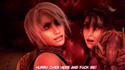 Ivy Valentine x Taki - group sex; doggystyle; big ass; handjob; 3D sex porno hentai; (by Secazz) [Soul Calibur]